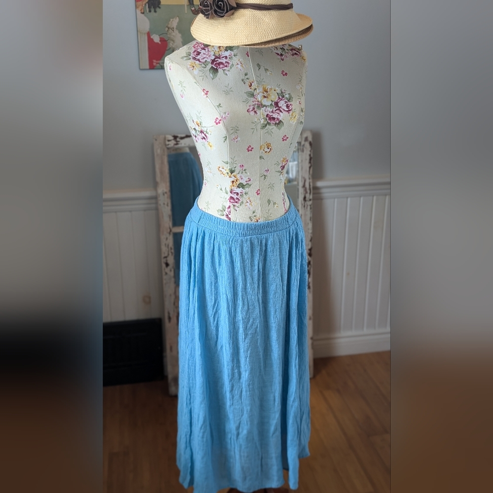 Blue‎ Women's Skirt